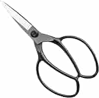 Amazon | 200 岡恒 植木鋏A型 ロング90 BP入 ブラック | 園芸用